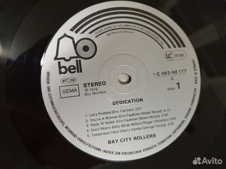 Bay City Rollers 1976, 1978 виниловые LP