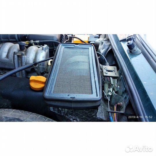 Сетка воздухозаборника под капот 2121-214 на Ниву