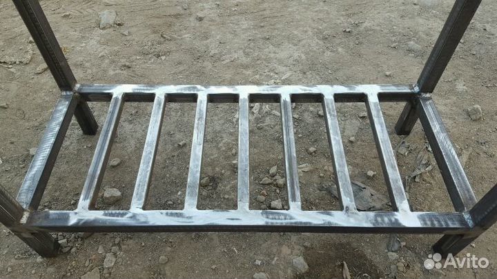 Мангал с полкой