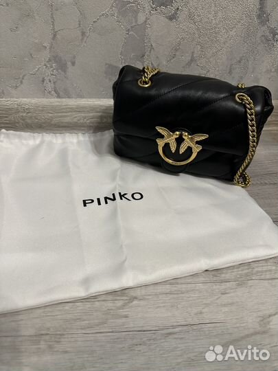 Сумка женская pinko puff mini натуральная кожа