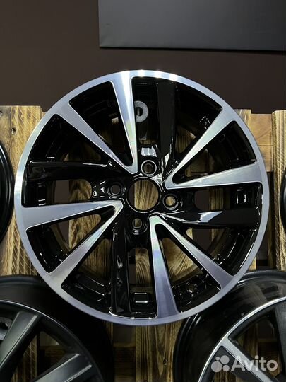 K&K 6x15/4x100 ET37 D60,1 кс899 Алмаз черный