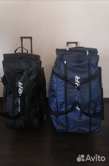 Хоккейный баул на колесах