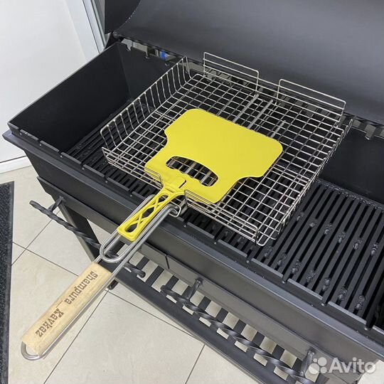 Решетка гриль из нержавейки Усиленная