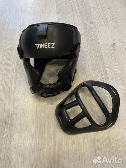 Боксерский шлем с бампером, гриль-шлем