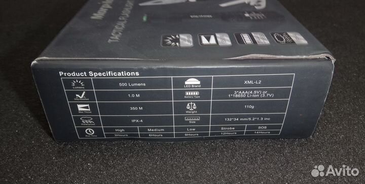 Фонарь и мультитул