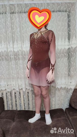 Платье для фигурного катания 146 152