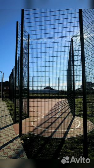 Сетка для забора 3d