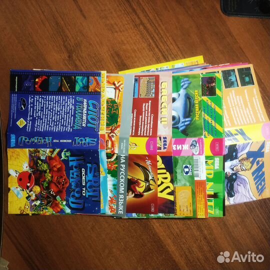 Картриджи sega обложки. 190 штук
