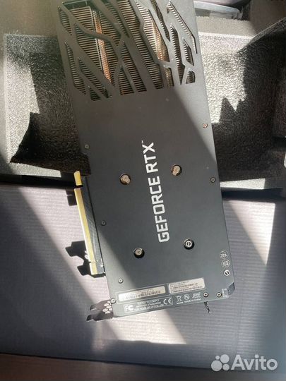 Видеокарта 3070 palit Jetstream нерабочая
