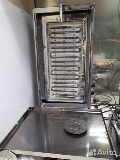 Гриль для шаурмы почти новый мало использовали