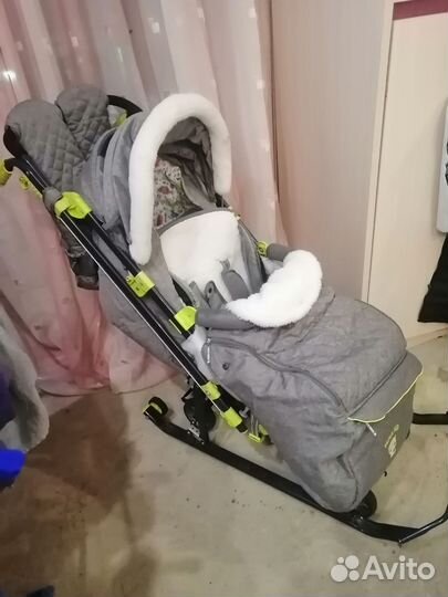 Санки коляска ника