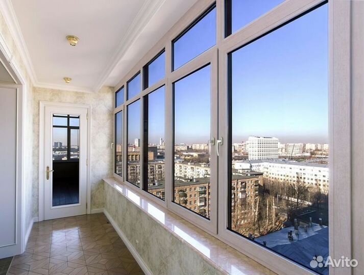 Остекление и отделка балконов