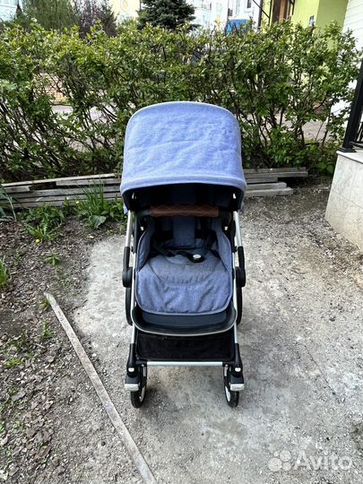 Коляска bugaboo fox + подножка