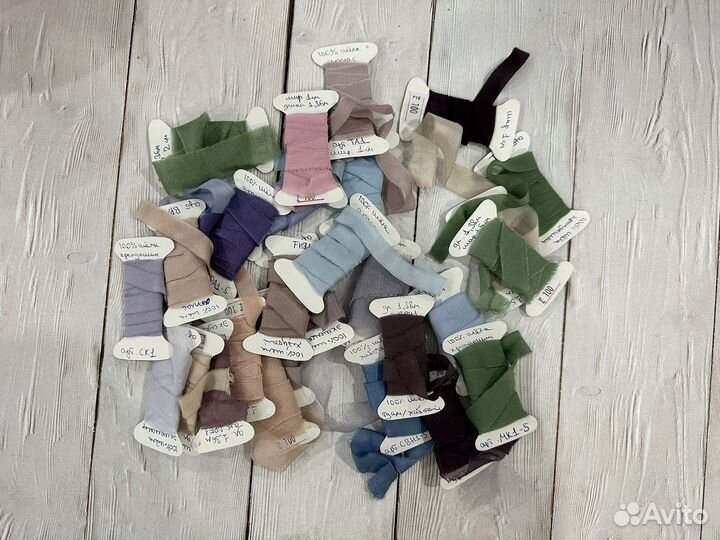 Шелковые ленты 100 шелк