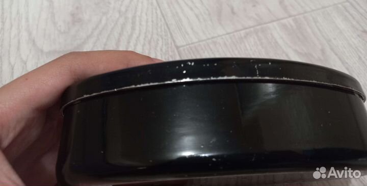 Шкатулка металлическая СССР с росписью жостово