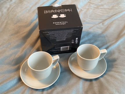 Набор чайно кофейный. Чашки и блюдца Roshental