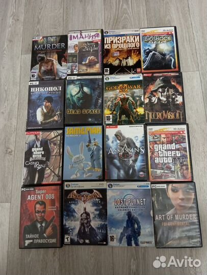 Компьютерные игры на DVD дисках