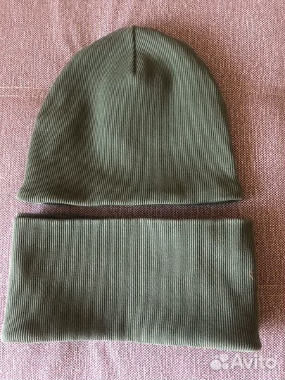 Комплект шапка и снуд