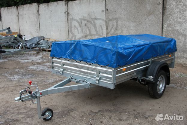 Прицеп 02.022 грузовой с тентом 50 см.Для переезда