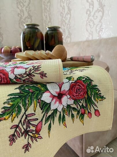 Кухонное полотенце новое вафельное