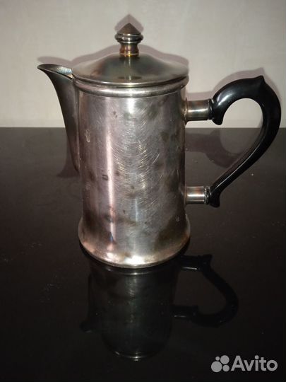Кофейник СССР серебрение