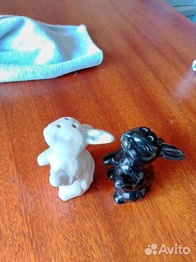 Солонка и перечница СССР фарфор