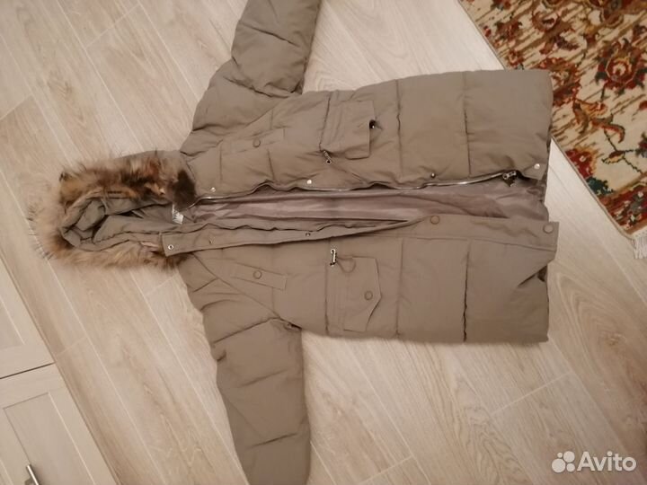 Куртка женская с натуральным мехом