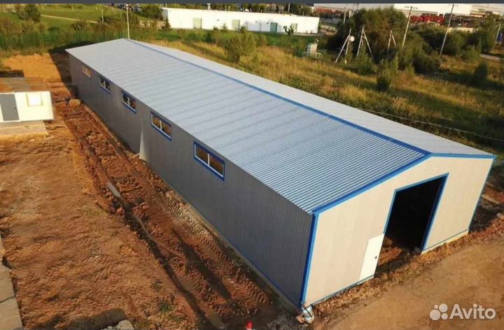 Строительство ангаров под ключ