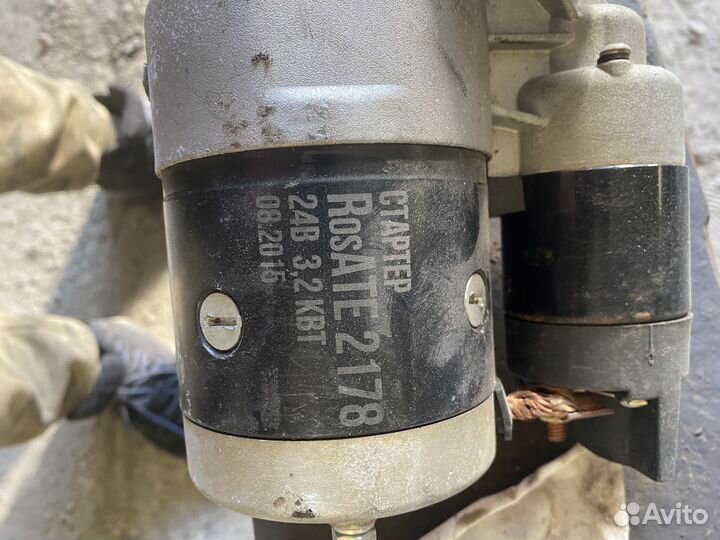 Стартер на мтз 82 24в