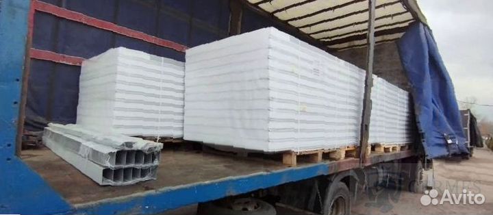 Сэндвич панели ппс, ппу, пир, RIP