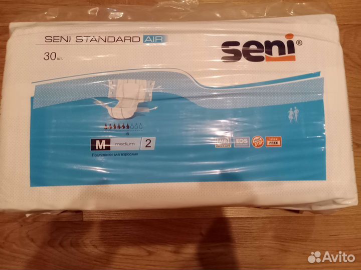 Памперсы для взрослых seni m