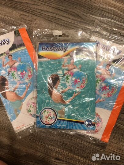 Мяч для плавания детский пляжный