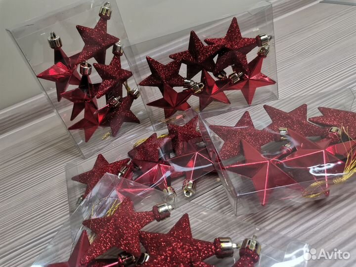 Елочные игрушки, новые