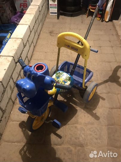 Детский трехколесный велосипед Jaguar