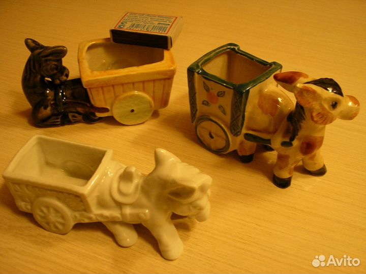 Ослики с повозками,Морская ключница