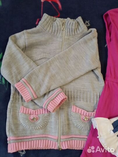 Одежда для девочки пакетом 110 116