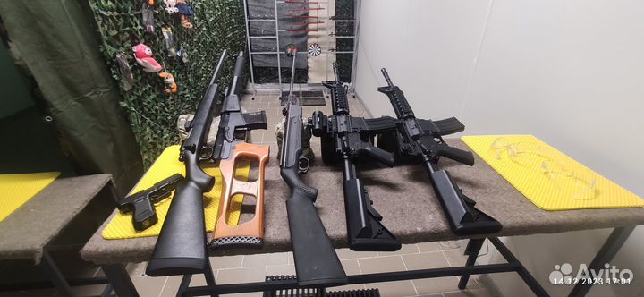 Тир интерактивный и страйкбольный