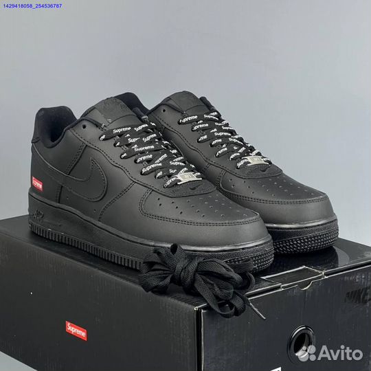 Кроссовки Nike Air Force 1 low Supreme (Арт.76034)