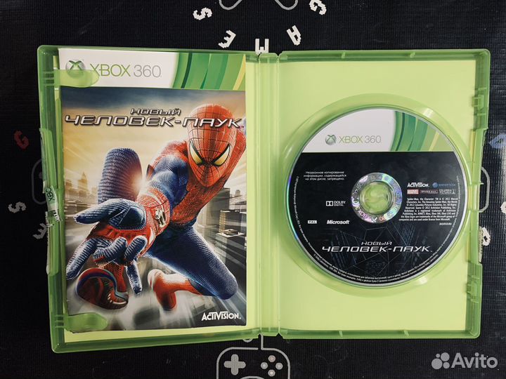 Новый человек паук xbox 360