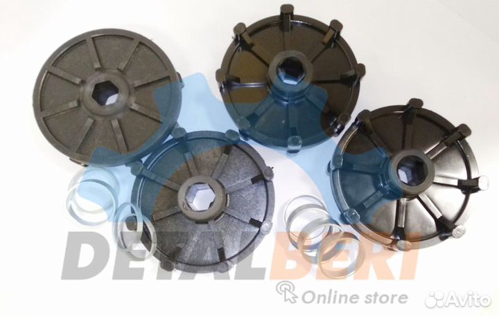 Комплект ведущих звёзд (катков) Рысь 500/500+