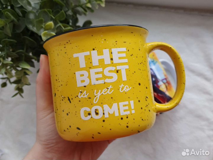 Кружка желтая Atmosphere 470 мл