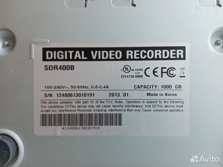 Видеорегистратор для видеонаблюдения