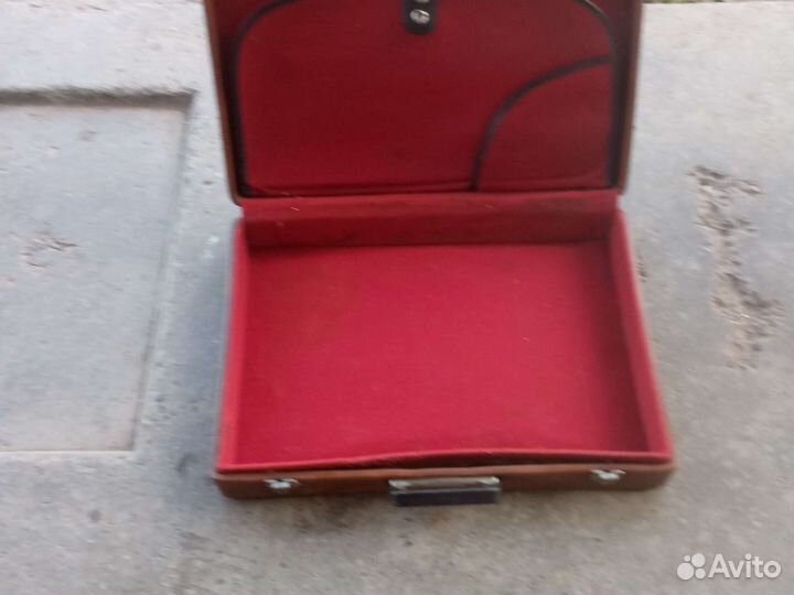 Кожаный чемодан СССР