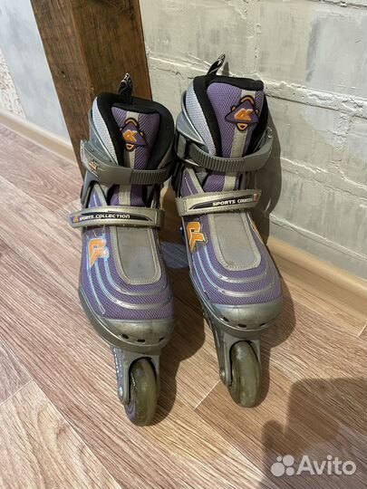 Роликовые коньки раздвижные 35-38