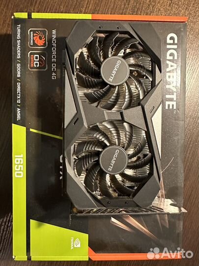 Видеокарта gtx 1650 4gb
