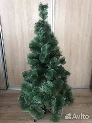 Елка искусственная 115см пушистая новогодняя