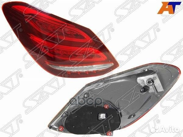 Фонарь задний mercedes C-class W205 14-17 LH ST
