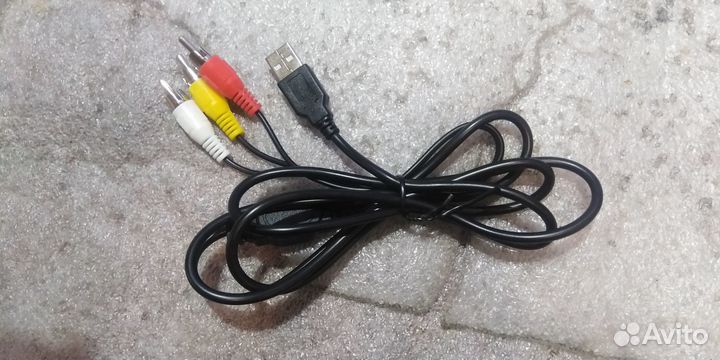 Кабель USB-3RCA (AV )