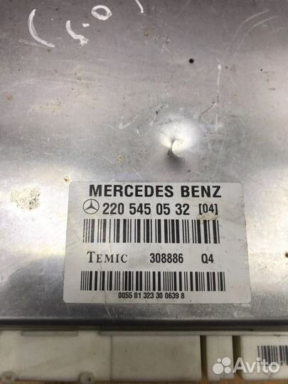 Блок управления пневмоподвеской Mercedes S-Class