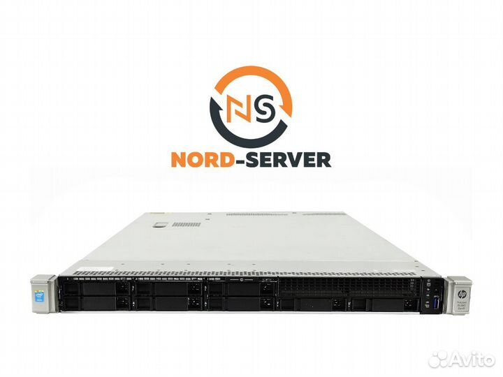 Сервер HP DL360 Gen9 8SFF 2x E5-2680 v3 256GB 800W